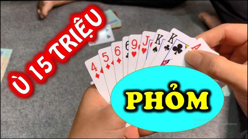 Thuật ngữ được dùng trong bài Phỏm tại cổng game đổi thưởng